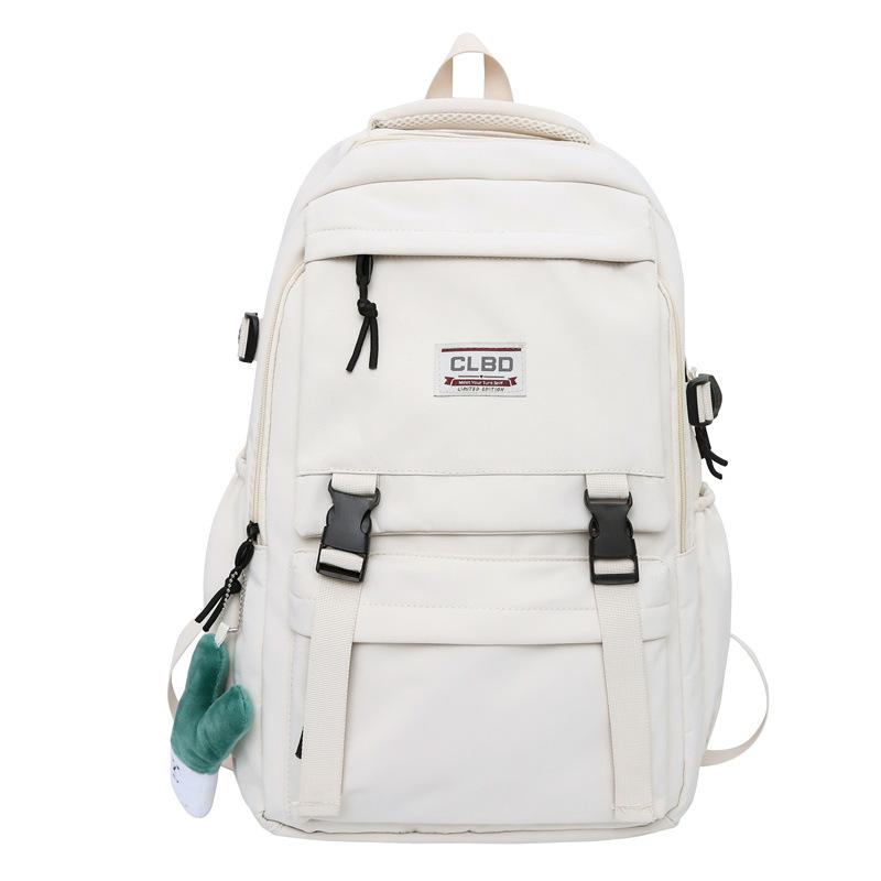

TS JYL laptop bag,Solid Casual Backpack 2024 Junior Senior Student School Commuter Bag single package белый