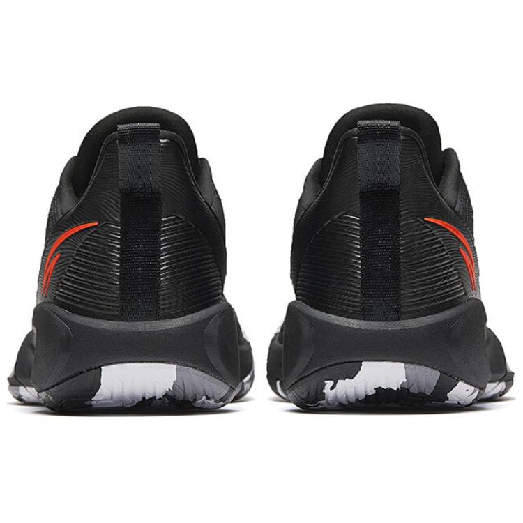 New Anta Wear Resistant Support Cushioning Low Top Basketball Shoes Men's Black 112511604-1