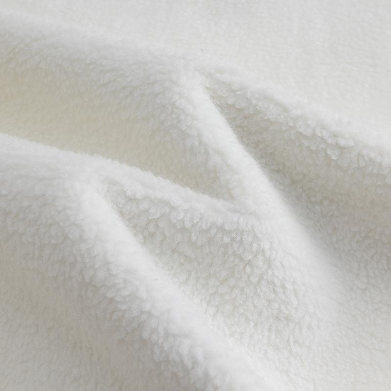 Anta Hooded Fleece Pullover Long Sleeve Knitted Casual Sweatshirt Unisex Sweatshirt Ivory 972618705N-3