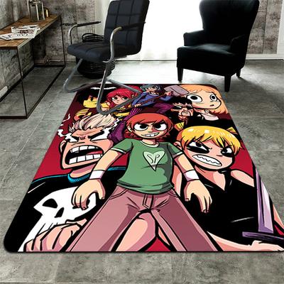 Scott Pilgrim Rug Floor Mat for Living Room or Bedroom Soft and Comfortable Carpet a Gift for Birthday and Holiday.SFF0917186