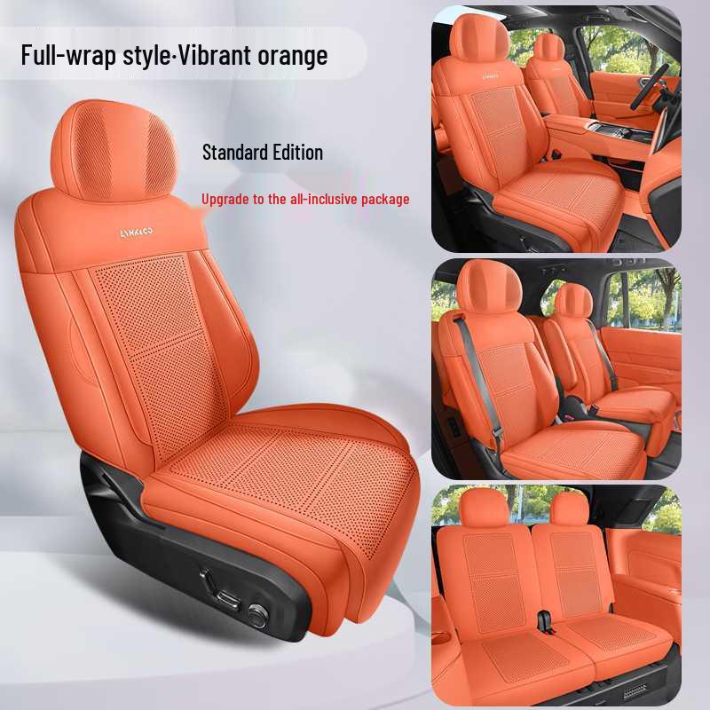 Lynk & Co 900 All-Season Breathable Suede Car Seat Cushion