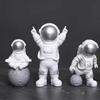 4 szt. Figurka Astronauty Statua Figurka Kosmonauta Rzeźba Zabawka Edukacyjna Dekoracja Biurka Domu Model Astronauty Dla Dzieci Prezent