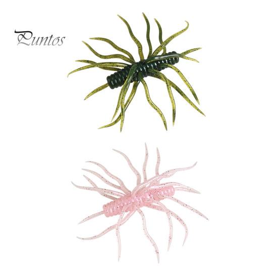 Topwater Bionic Bait 1/3/5Pcs 9.5cm/9g Floating Soft Lure with Multi-Tentacles, Realistic Fishing Baits Bait, Artificial Swimbait for Freshwater