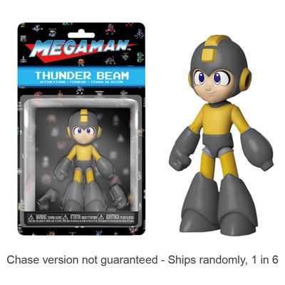 Mega Man Mega Man Raio Trovão Figura Chase Navios 1 em 6