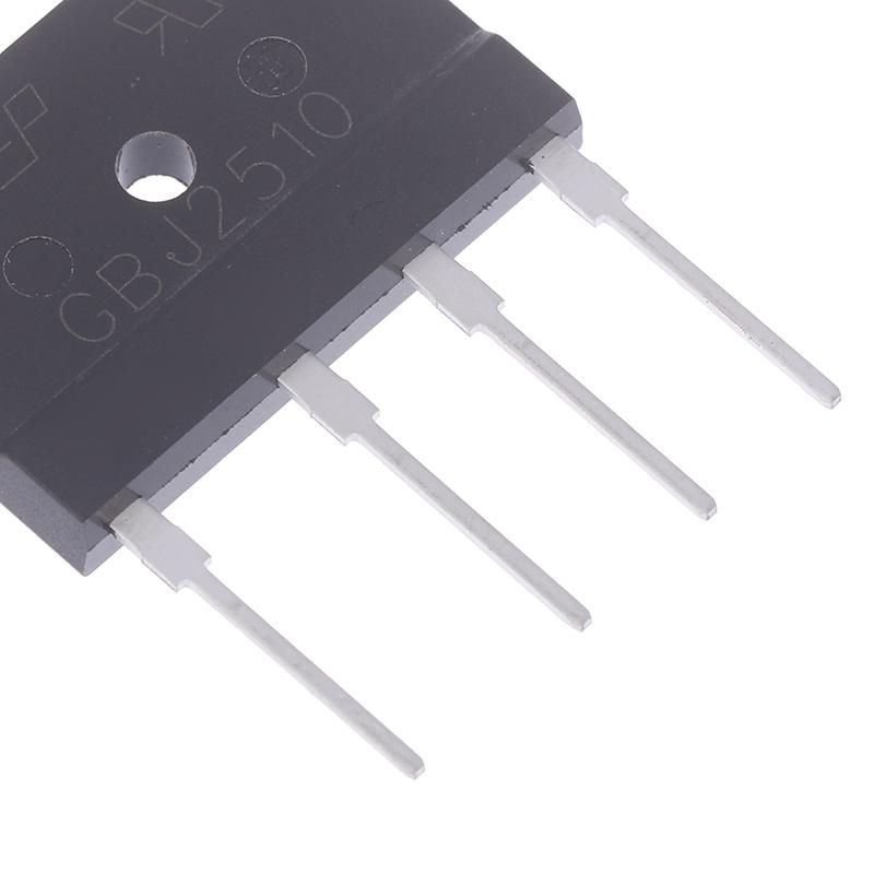 5Pcs Household Electronic Diy Accessories 25A 1000V Diode Bridge Rectifier For Gbj2510