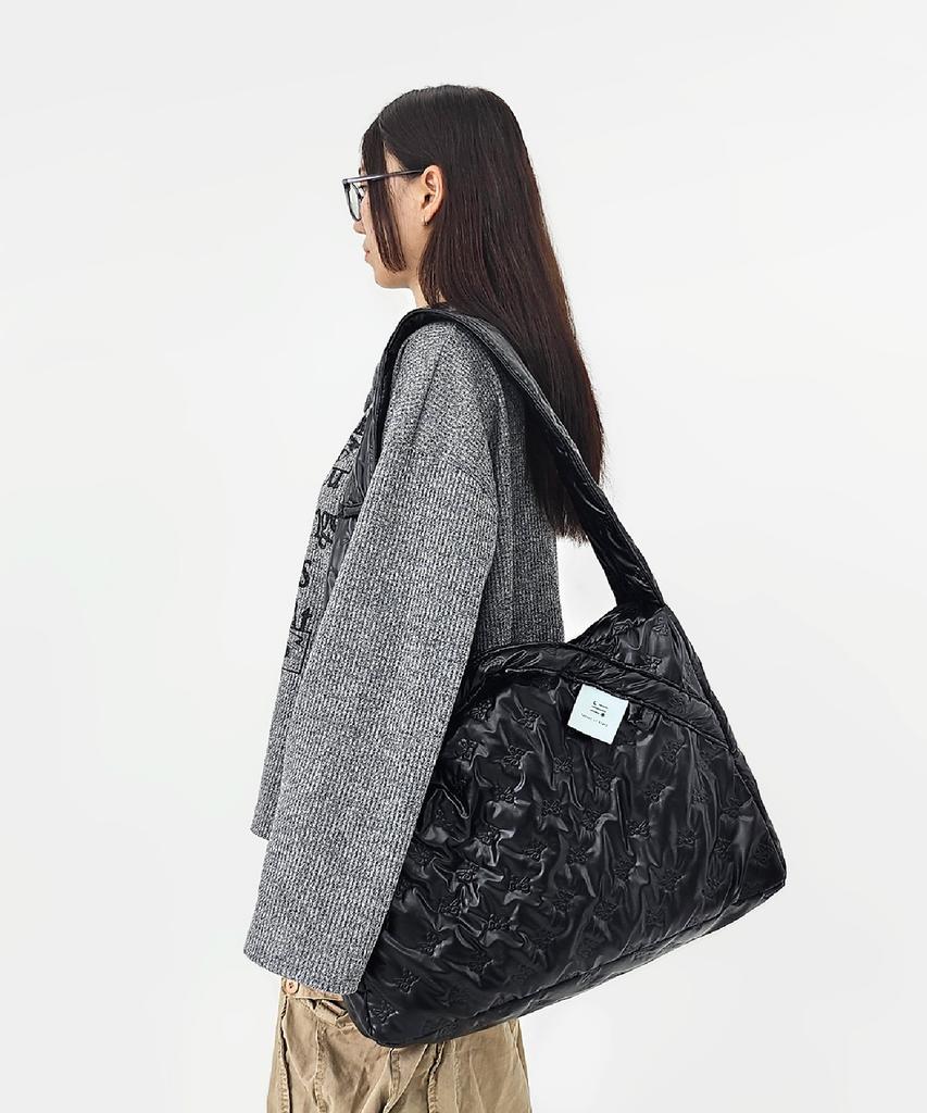 Sonnetofnight Lightweight Big Bag, Ribbon Quilted Air Bag