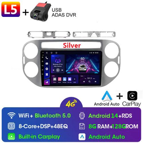 Fortress 9"Car Android 12 For VW Volkswagen Tiguan 1 NF 2006-2016 2Din Car Radio Multimedia Video Player GPS Stereo Navi CarPlay