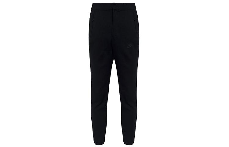 

Nike Knitted Sweatpants Men s Black Moderate Slim Fit Pants 861680-010 XXL