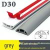 PVC Soft Floor Cable Duct: Insulated, Self-Adhesive Wire Management Channel with Thick Anti-Step Protection
