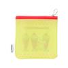 Stationery Hanamaru Obake Sanrio Characters Goods Clear Flat S2337231 Sun-Star Pouch, Material, Square, Yellow,
