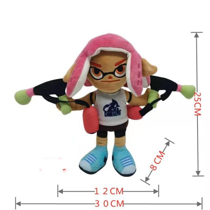 New Cartoon Anime 25cm Splatoon 3 Plush Toys Cute Game Splatoon 2 Stuffed Dolls Gifts for Boys Girls Birthday