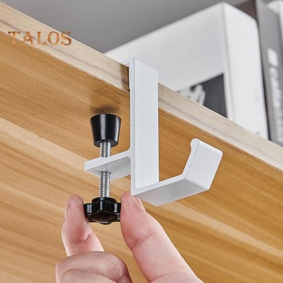 Mobiler Haken für die Schreibtischseite, rutschfest, verstellbar, hohe Tragkraft, Schreibtisch-Organizer-Haken für Tasche, Wasserflasche, Regenschirm, Kopfhöreraufbewahrung, Kamin