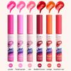 Set 6 Pz/set Lucidalabbra Magico Peel-Off Opaco Tinta Labbra Set Impermeabile Lunga Durata Facile Da Applicare Non Sbiadisce Rossetto Vellutato per Labbra e Guance