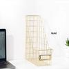 Desk Organizer Bedroom Wrought Iron Stationery Nordic Style Home Office Mesh Book Shelf File Holder Magazine Rack Management