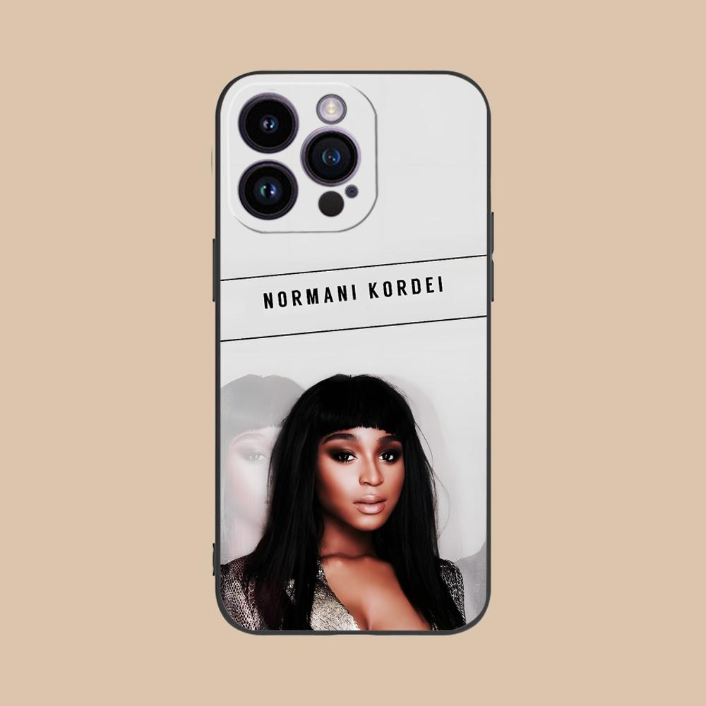 Normani Kordei Matte TPU Mobile Phone Case for iPhone 17 16 15 14 13 12 11 X XR XS 8 7 Air Pro Max Plus Mini Colorful Cover