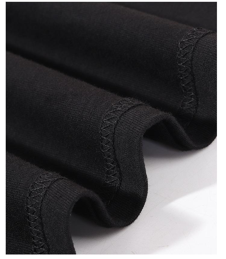 Unisex Ribbed Long-Sleeve Pure Cotton Sweatshirt T-Shirt | Casual Loose Base Layer