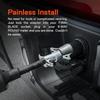 7-Way Blade To 6-Way Round Trailer Adapter Wiring Plug For RV Tow Truck Lights
