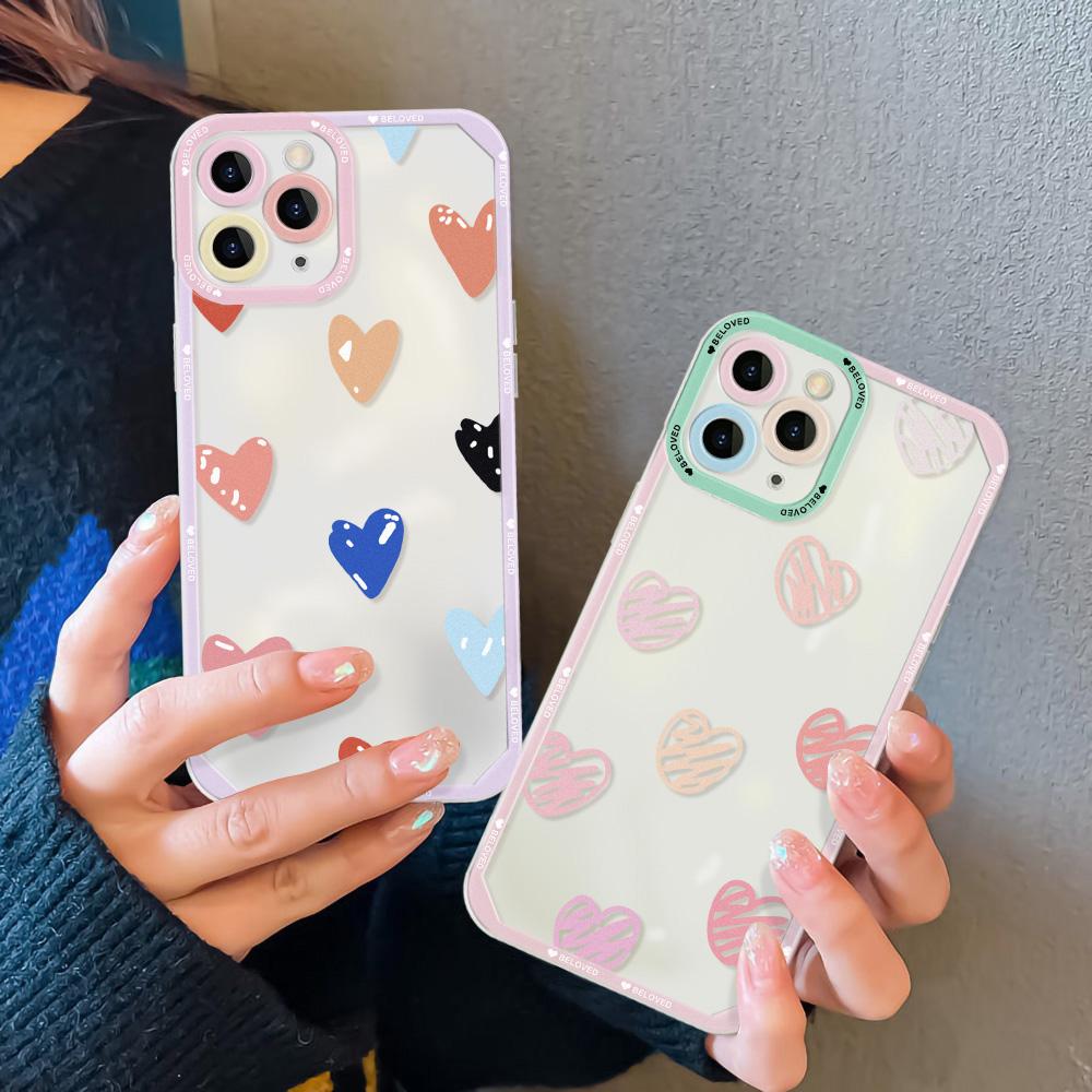 Husa de telefon pentru iPhone 11 13 XR 15 14 Pro Max iPhone 12 16 7 8 Plus XS Max Samsung A15 A55 A05 A54 Redmi 12 13C Note 13 9 10 OPPO A16 A18 Vivo Y17S Y12