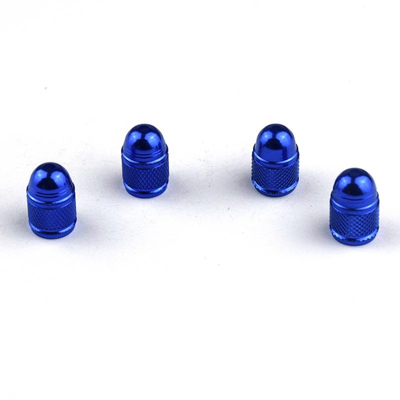 4/8pcs Aluminum Alloy Car Wheel Tire Valve Caps Bullet Tyre Valve Cap Motorcycle Bike Tire Rim Stem Cover Dust Proof Nipple Caps
