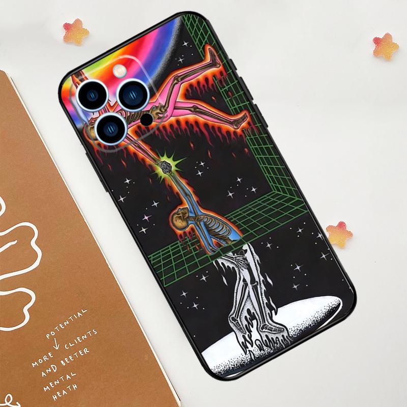 

Духовный Психоделический Чехол Для Телефона iPhone 17 Pro Max 11 14 15 16 Pro Max 12 13 mini 16 Plus 16e 17 Air Funda iPhone 17Pro MAX