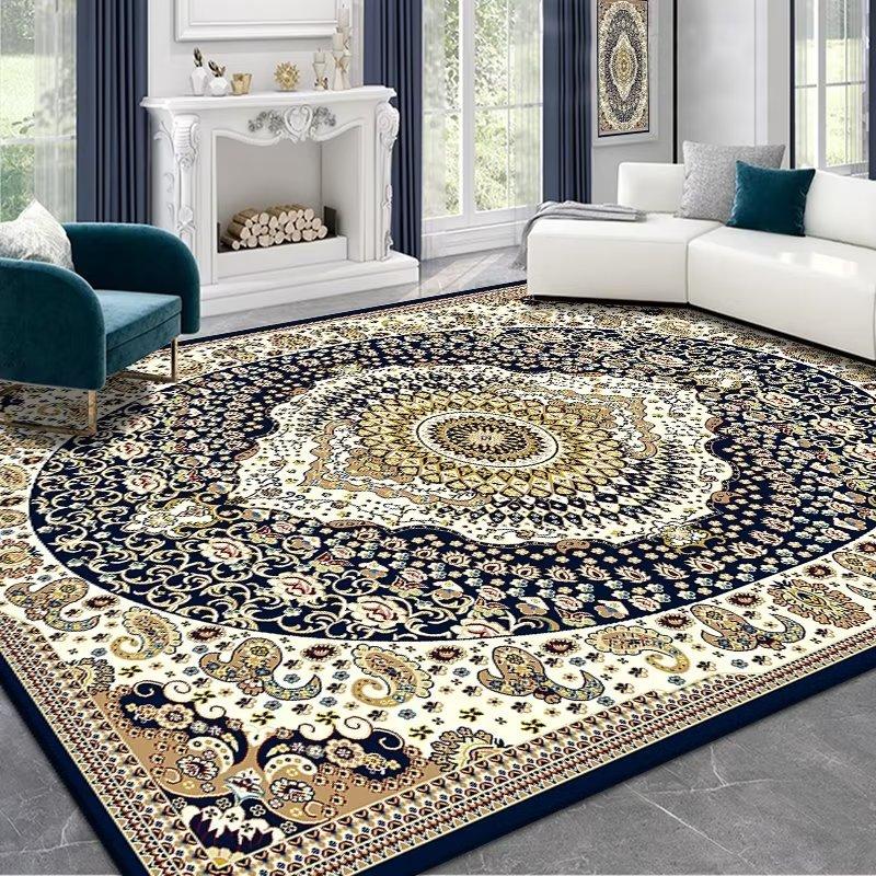 

Американский ретро ковер для гостиной, ковер под диван и кофейный столик, напольный коврик, ковер для спальни, прикроватный ковер 200 * 300cm