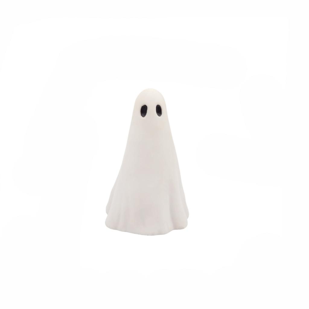 Cute WhiteGhost Halloween Party Decorations, Desktop Ornaments, Study Decoration, Resin Handicrafts, Small Ornaments