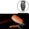 Premium Handmade Leather Key Case for Hongqi H5, 2023 H6, HS3, HS5, HS7, H9 - Women's Edition