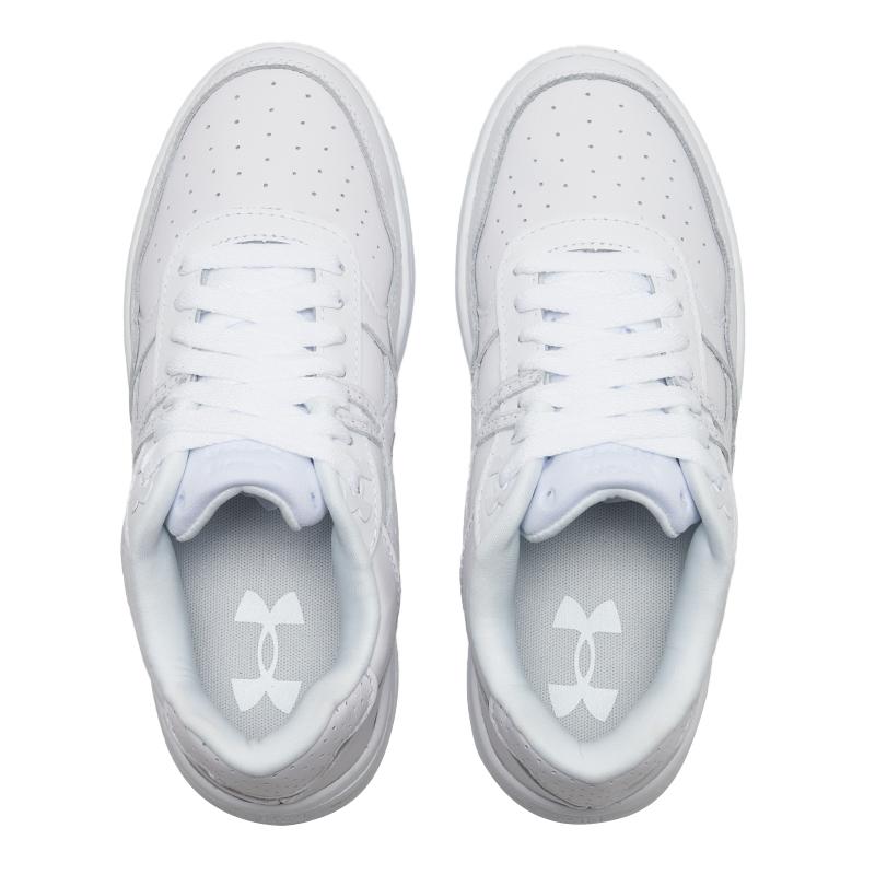 Under Armour Court 96 Comfortable Durable Low-Top Lifestyle Sneakers Women Sneakers White 3028637-102