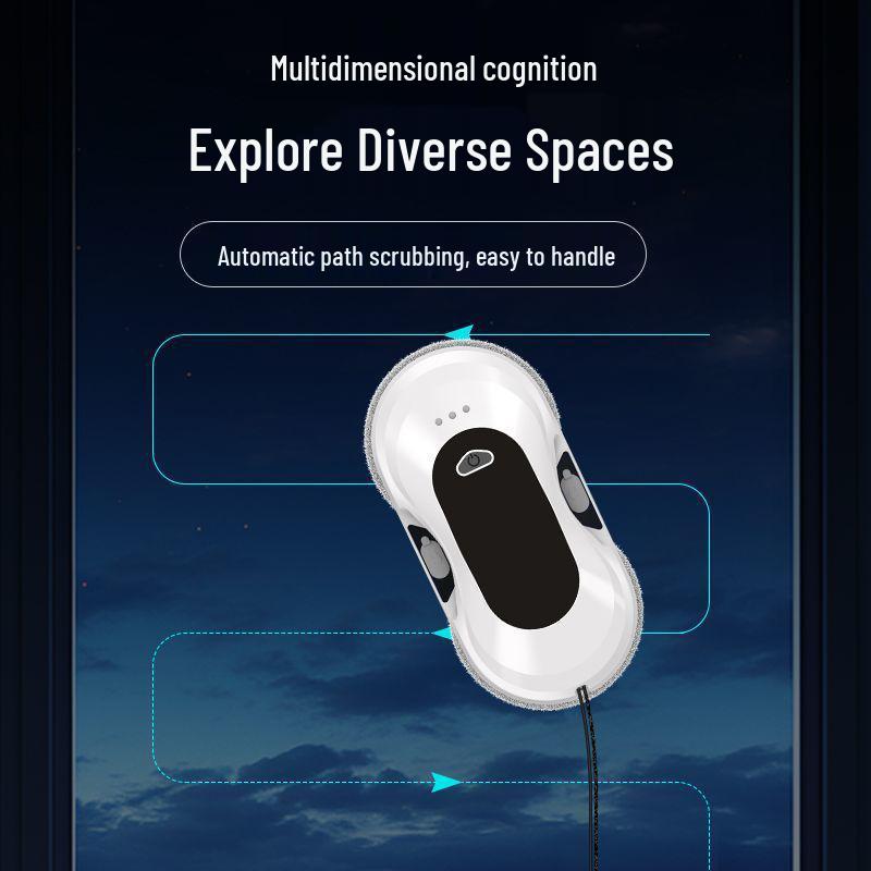 Smart Electric Window Cleaning Robot for High-Rise Buildings