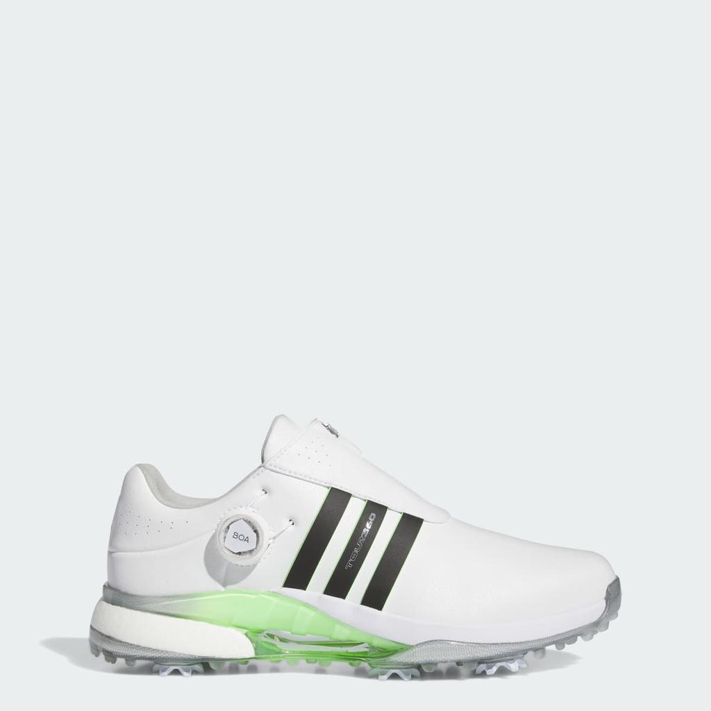 adidas Tour360 24 BOA IF0251 Men's Performance Sports Shoes Cloud White / Core Black / Green Spark