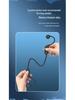 Y12 Bone Conduction Bluetooth Earphones: Waterproof, Non-In-Ear, with Card Slot for Sports, Swimming, and Running.