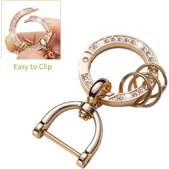 Gematay for Jeep Key Fob Cover with Keychain, Key Shell Cover Holder Compatible with Jeep Wrangler Compass 2007-2018/Dodge Ram Durango Smart Key Fob,