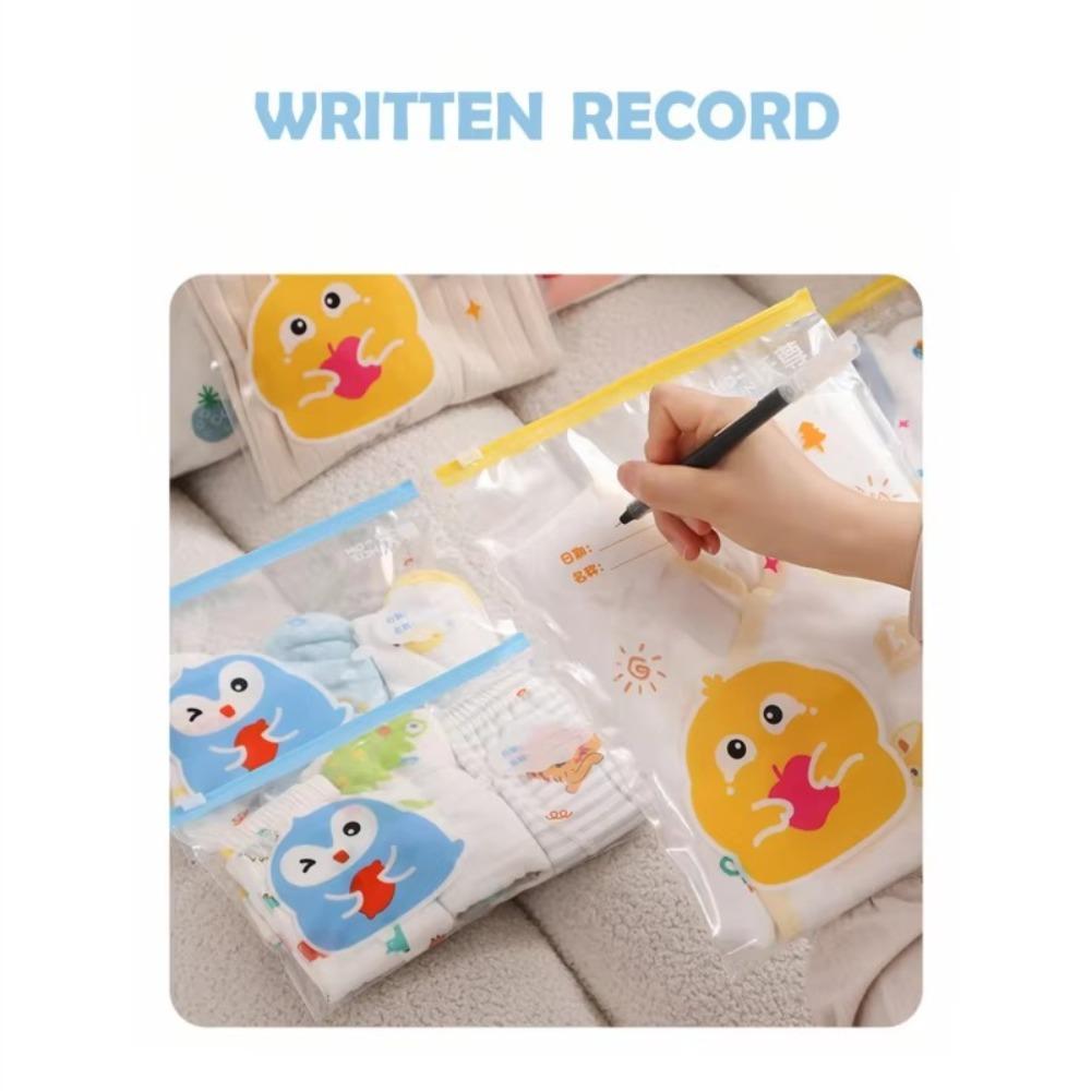 5 buc sac de depozitare cu desene animate, sac de ambalare impermeabil, geantă portabilă cu fermoar, geantă pentru exterior