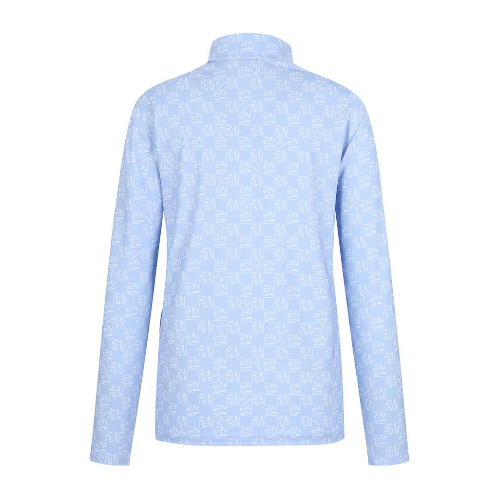 SUPERIOR Women'S Turtleneck T-Shirt Light Blue (Iw0Fttt10241)