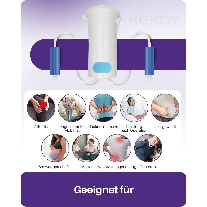 Stocking Dressing Aid, Improved U-shaped Dressing Aid for Socks and Stockings, Sock Dressing Aid After Hip Surgery, Sock Puller for Seniors