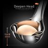LFGB Certification 316L Stainless Steel Oil Separating Spoon 99.9% Anti-bacterial Soup Ladle Ultra Thick Handle Banquet Cutlery4