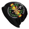 Spanische Legion Mützen Beanies Kappen Unisex Winter Warme Strickmütze Cooles Wappen Spaniens Mützen Outdoor Skimütze