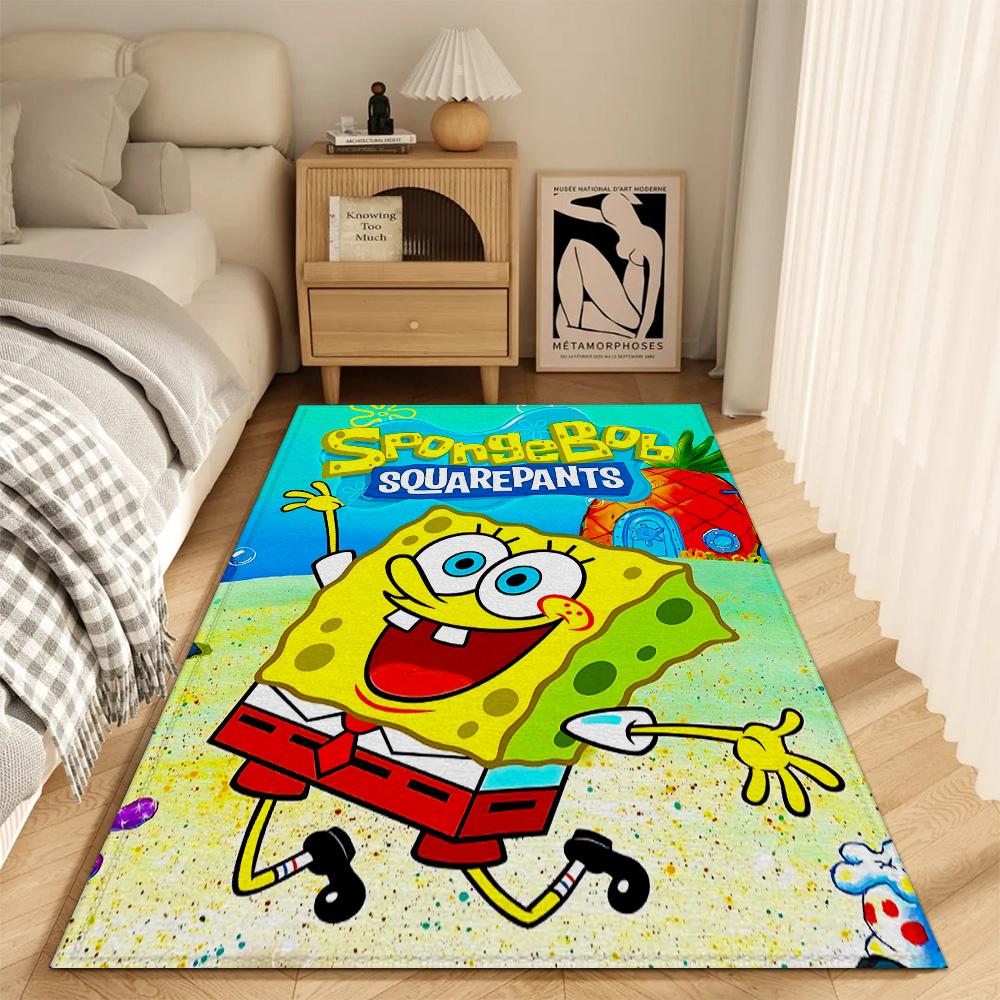 Modna Mata Wejściowa Dywany do Salonu Dekoracja S-Spongebob Dywanik Kuchenny Maty Podłogowe Super Chłonna Mata Łazienkowa Drzwi Balkonowe