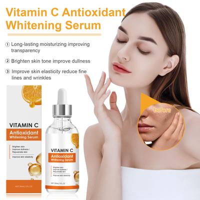VC Antioxidant Whitening Serum,Facial Serum,Skin Serum, Long-lasting Moisturizing,lightening Skin Tone,improve Skin Elasticity,30ml