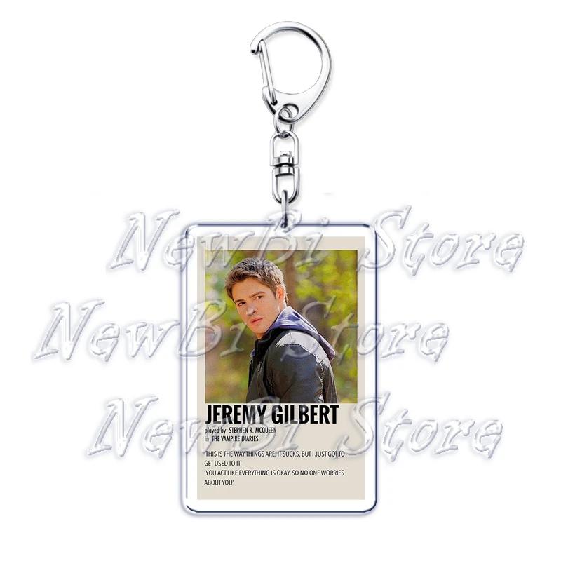 The Vampire Diaries Twilight Keychain for Accessories Damon Stefan Salvatore Elena Bella Swan Edward Cullen Key Chain Keyring
