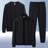 Men Tracksuits Hoodies and Sweatpants 3 Pieces Set Spring and Autumn Sportwear Unisex Jogging Suit