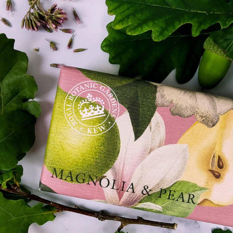 KewGardens Magnolia & Pear Soap 240 g black