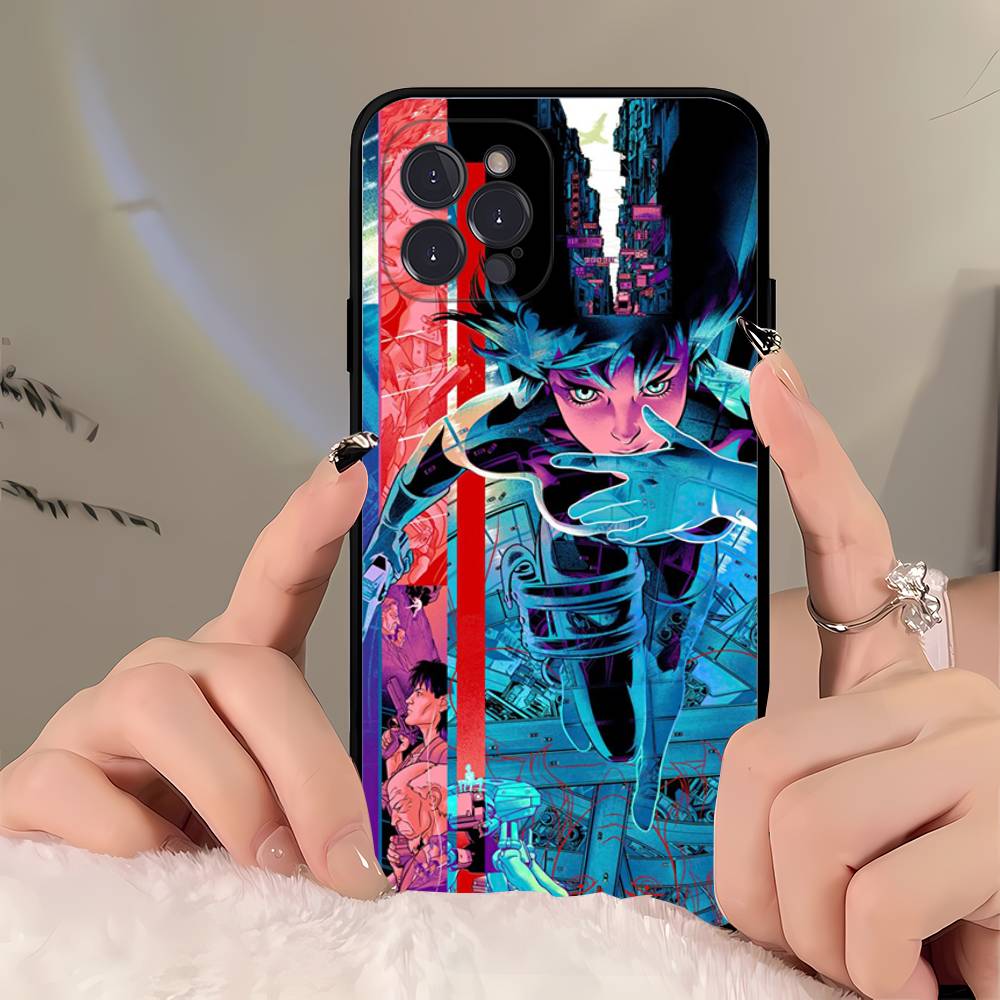 Anime G-ghost In The S-shell Cartoon Phone Case For IPhone 16 15 14 11 12 13 Mini Pro XS Max Cover 6 7 8 Plus X Funda Shell