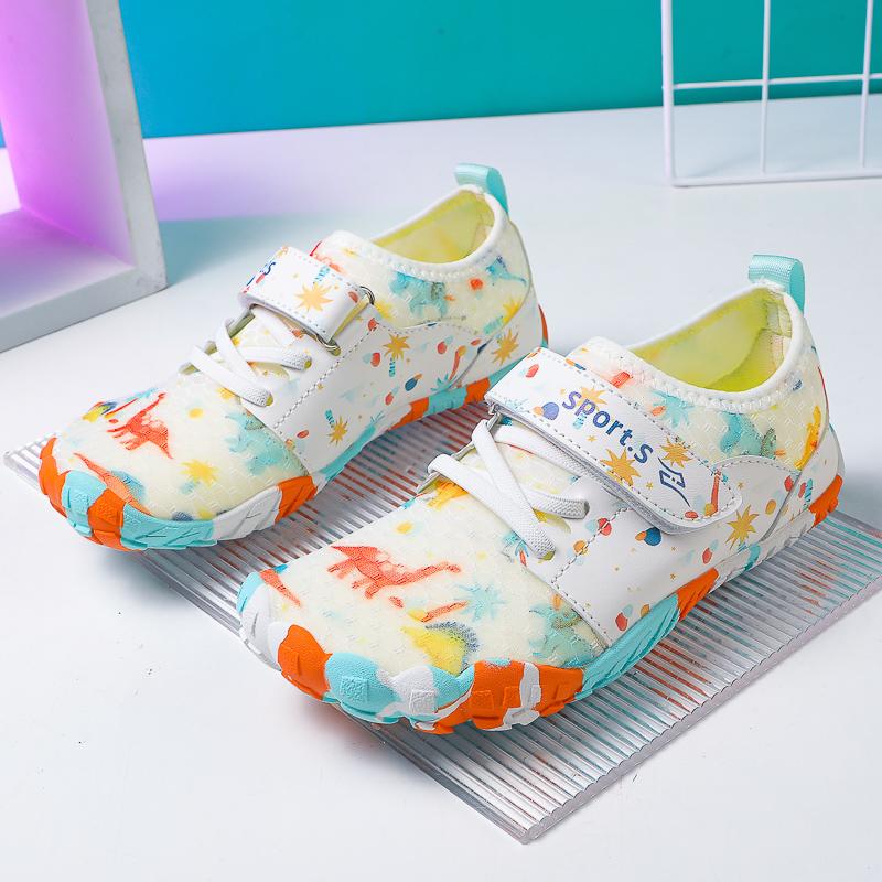 Kids Wading Shoes Beach Water Sports Shoes Swimming Aqua Shoes Quick Dry Barefoot Wading Sneakers Surfing Diving Lightweight