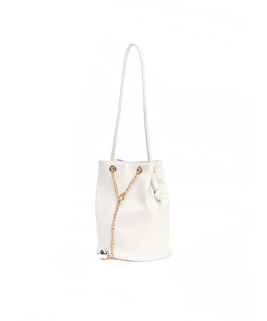 Badgigi Luna Bucket Bag, Cream