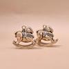 Brass Shakable Horse Creative Desktop Ornaments Small Statue Vintage Animal Mini Figurines Home Decorations