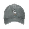 Peace Was Never An Option Armed Bird Unisex Baseball Caps Cartoon Ducks Distressed Washed Hat All Seasons Travel Snapback Cap