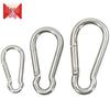 He Si Di Ge 304 Stainless Steel Spring Carabiner Hook