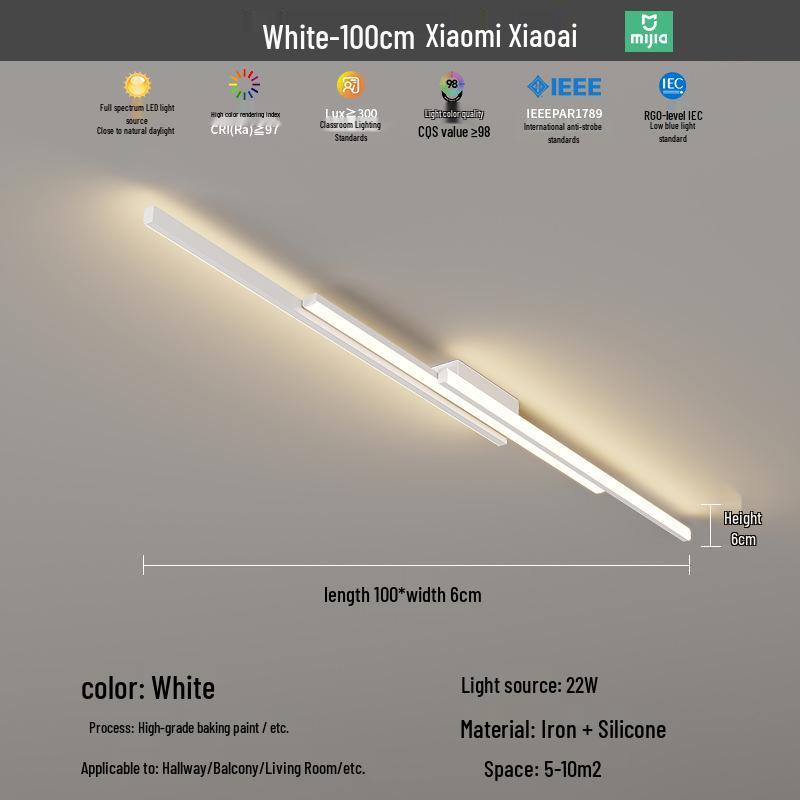 2025 Modern Minimalist Hallway & Corridor Light - Simple Design for Entrance, Balcony & Wardrobe Spaces