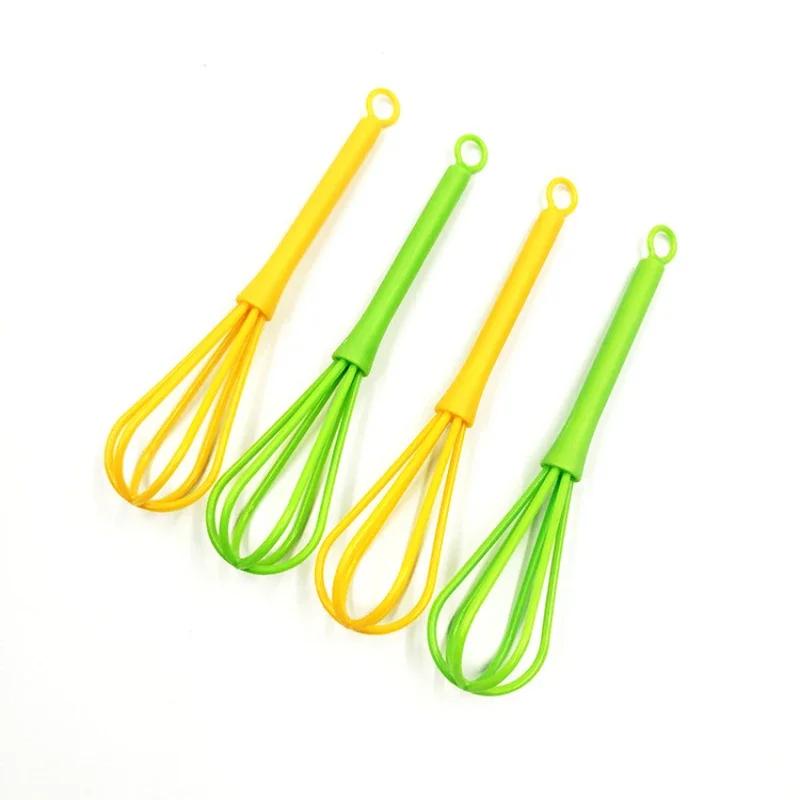 Kitchen Accessories for Eggs: Plastic Egg Beater, Cream Baking Flour Stirrer, Hand Whisk Mixer, Egg Tools